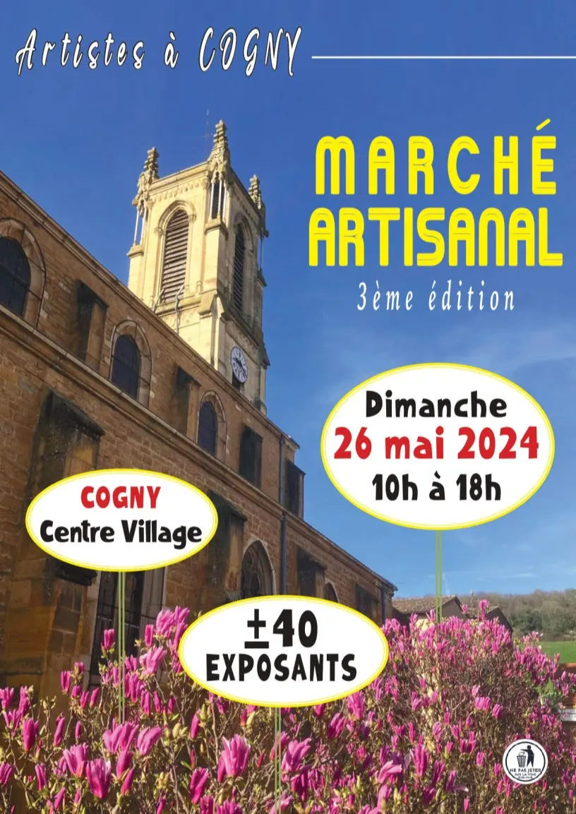marché artisanal Cogny 26 mai
